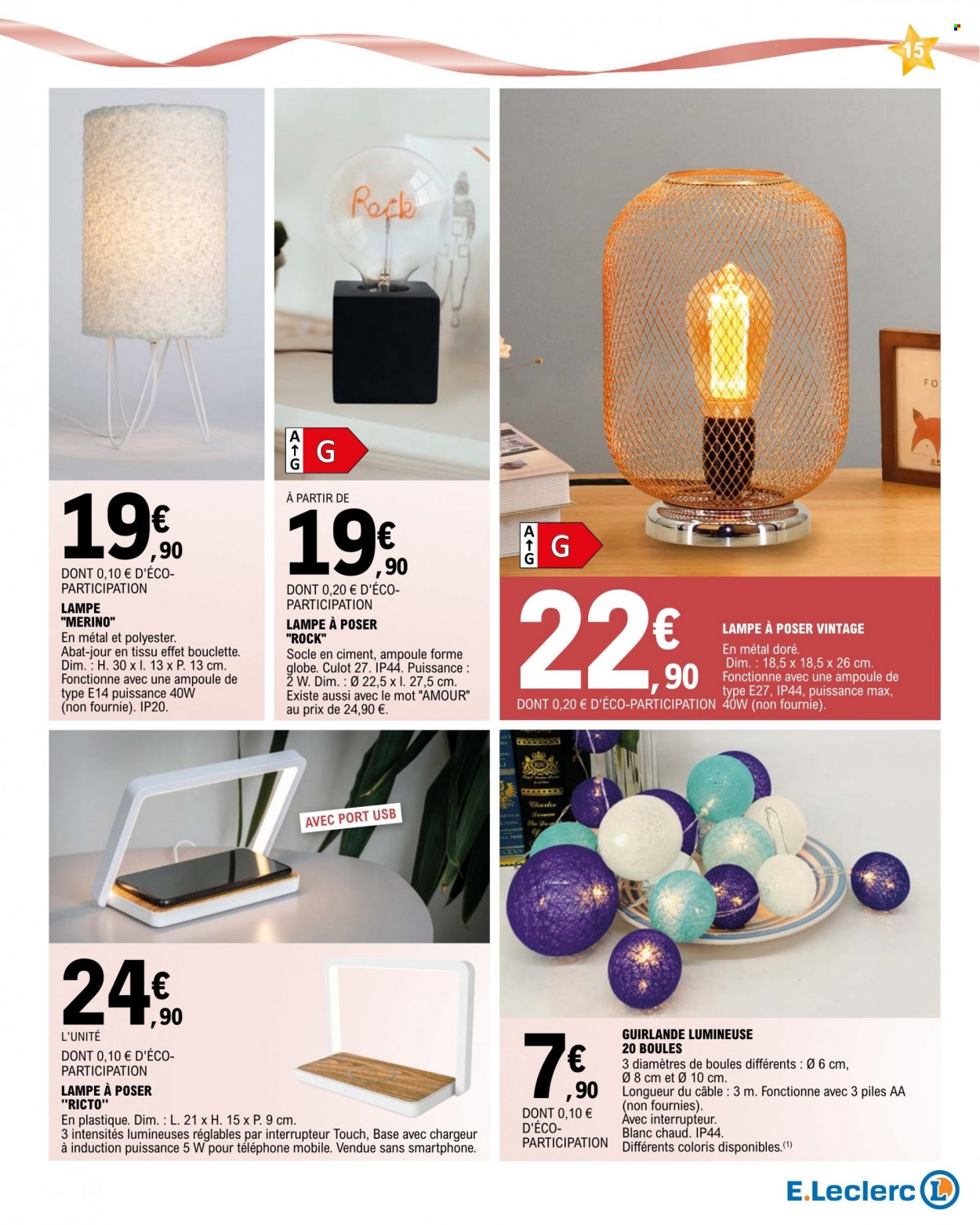 Catalogue E.Leclerc - 28/11/2023 - 09/12/2023. Page 15