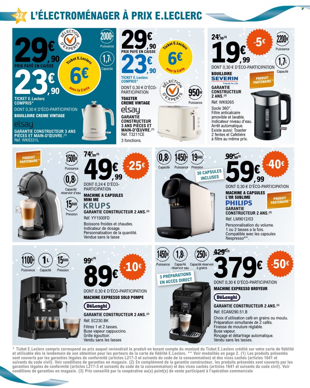 Catalogue E.Leclerc - 28/11/2023 - 09/12/2023. Page 22