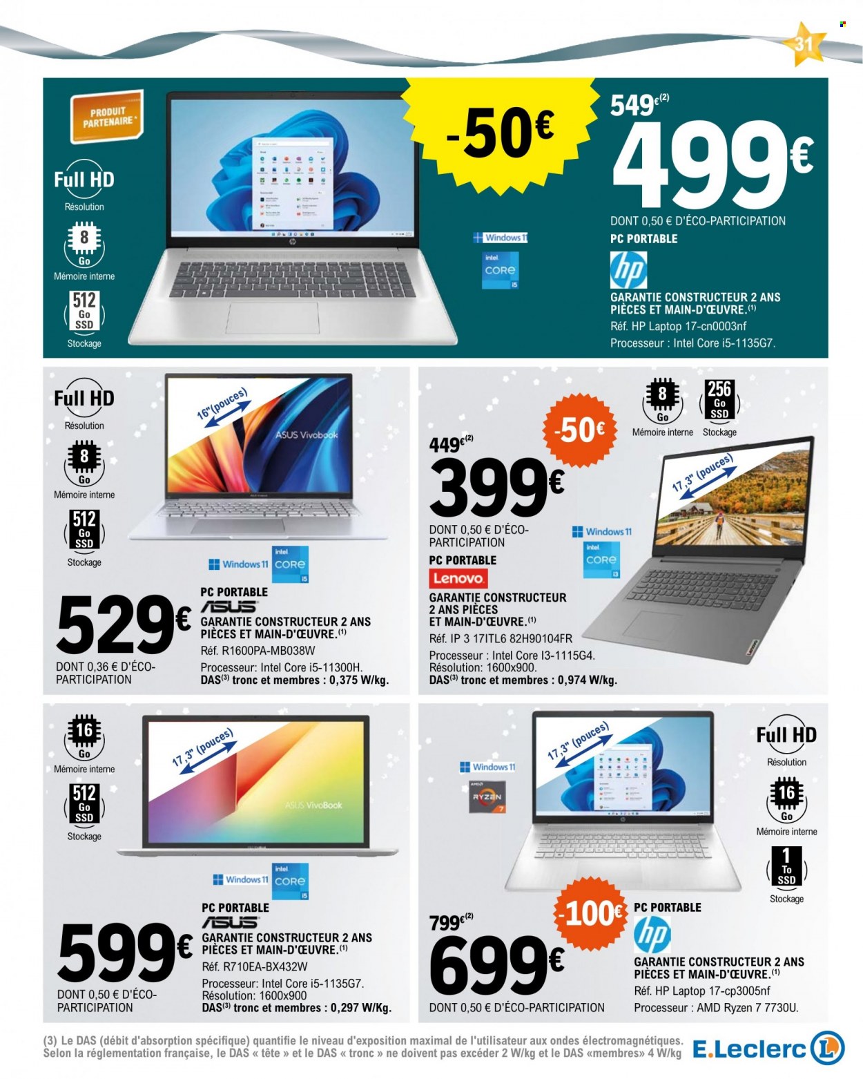 Catalogue E.Leclerc - 28/11/2023 - 09/12/2023. Page 31
