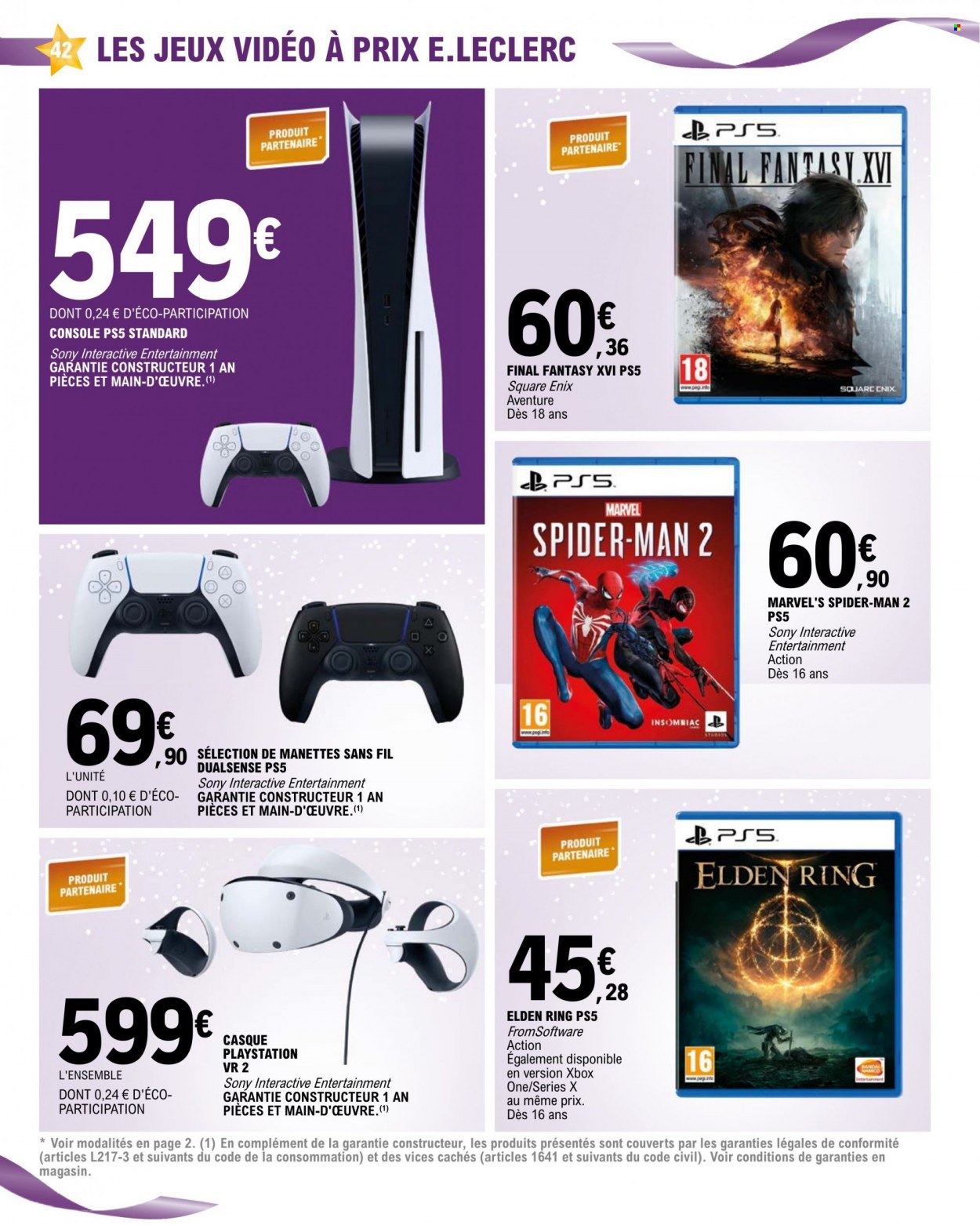 Catalogue E.Leclerc - 28/11/2023 - 09/12/2023. Page 42