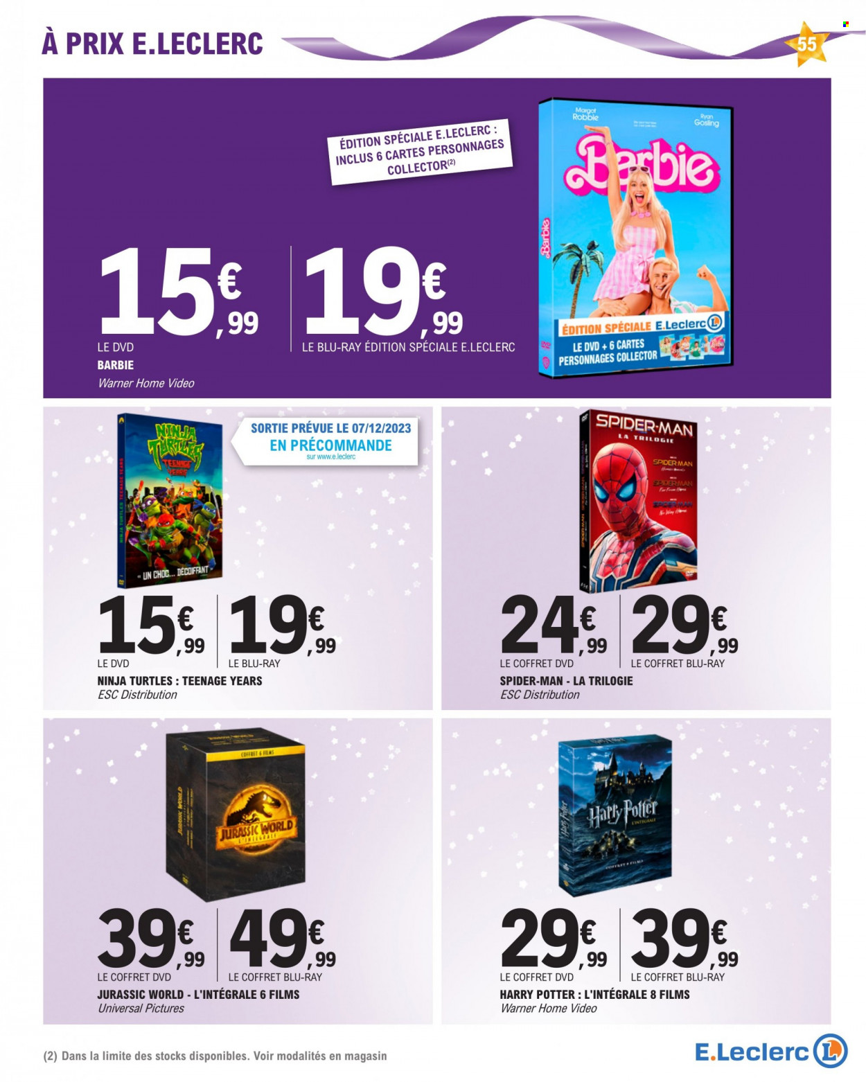 Catalogue E.Leclerc - 28/11/2023 - 09/12/2023. Page 55
