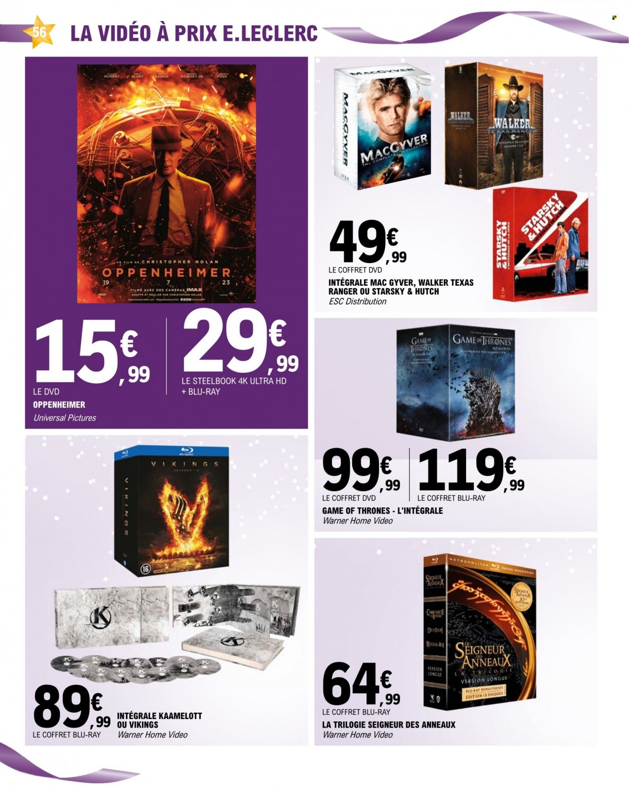 Catalogue E.Leclerc - 28/11/2023 - 09/12/2023. Page 56