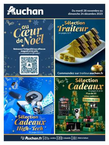 Catalogue Auchan - 28/11/2023 - 24/12/2023.