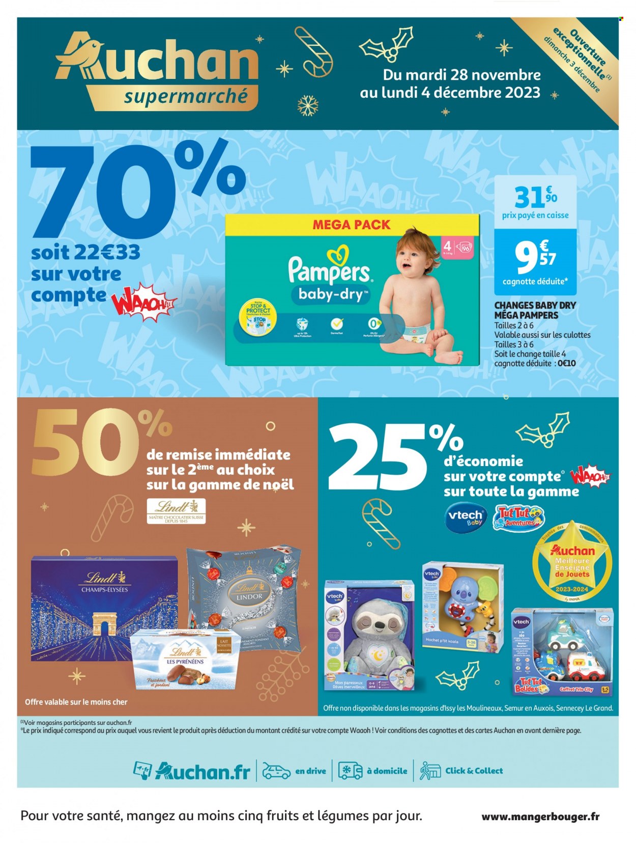 Catalogue Auchan - 28/11/2023 - 04/12/2023. Page 1