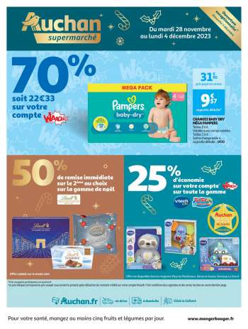 Catalogue Auchan - 28/11/2023 - 04/12/2023.