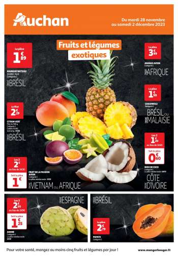 Catalogue Auchan - 28/11/2023 - 02/12/2023.