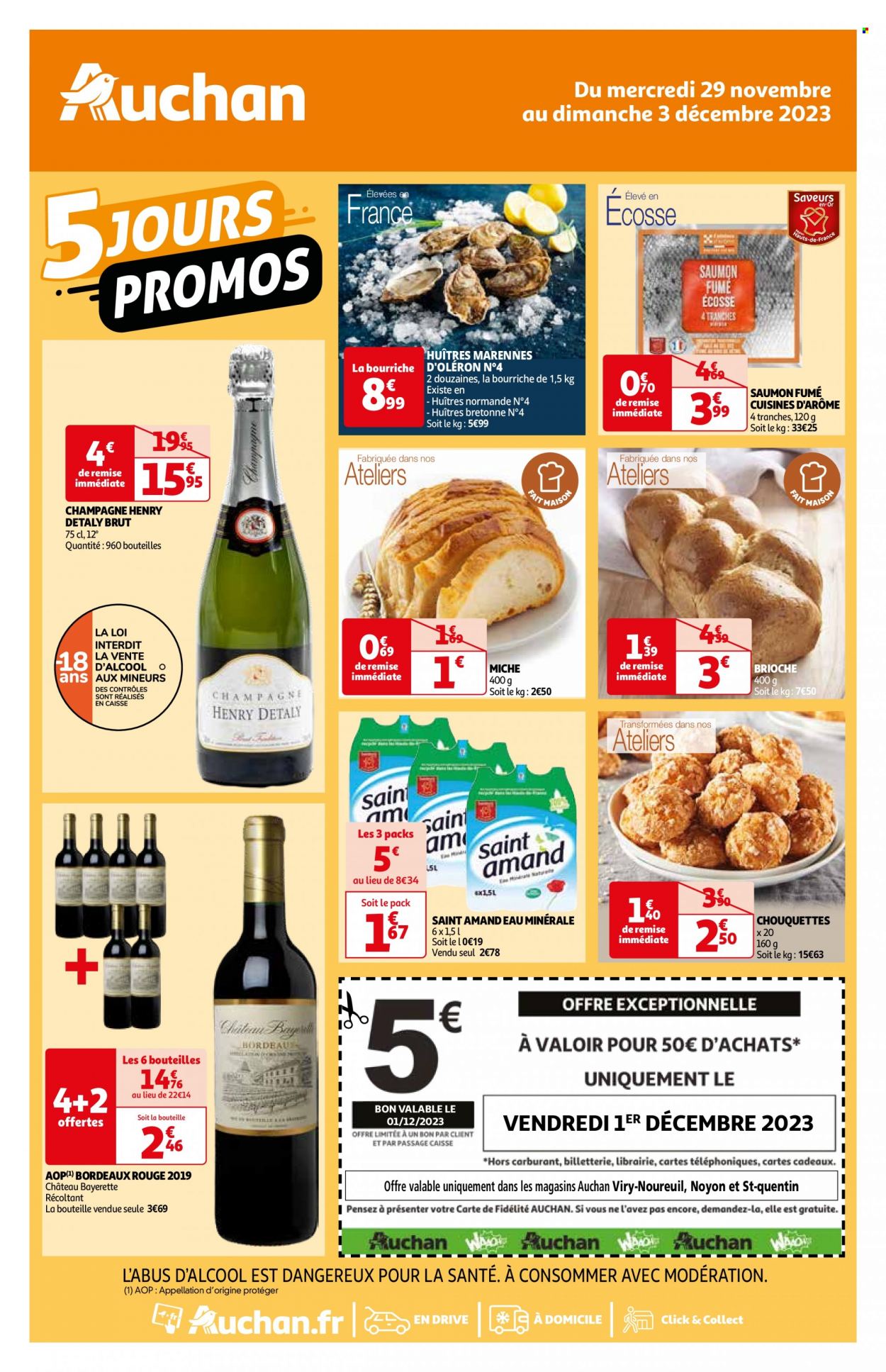 Catalogue Auchan - 29/11/2023 - 03/12/2023. Page 1