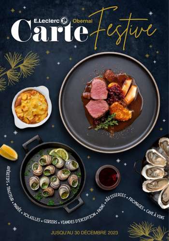 Catalogue E.Leclerc - 27/11/2023 - 30/12/2023.