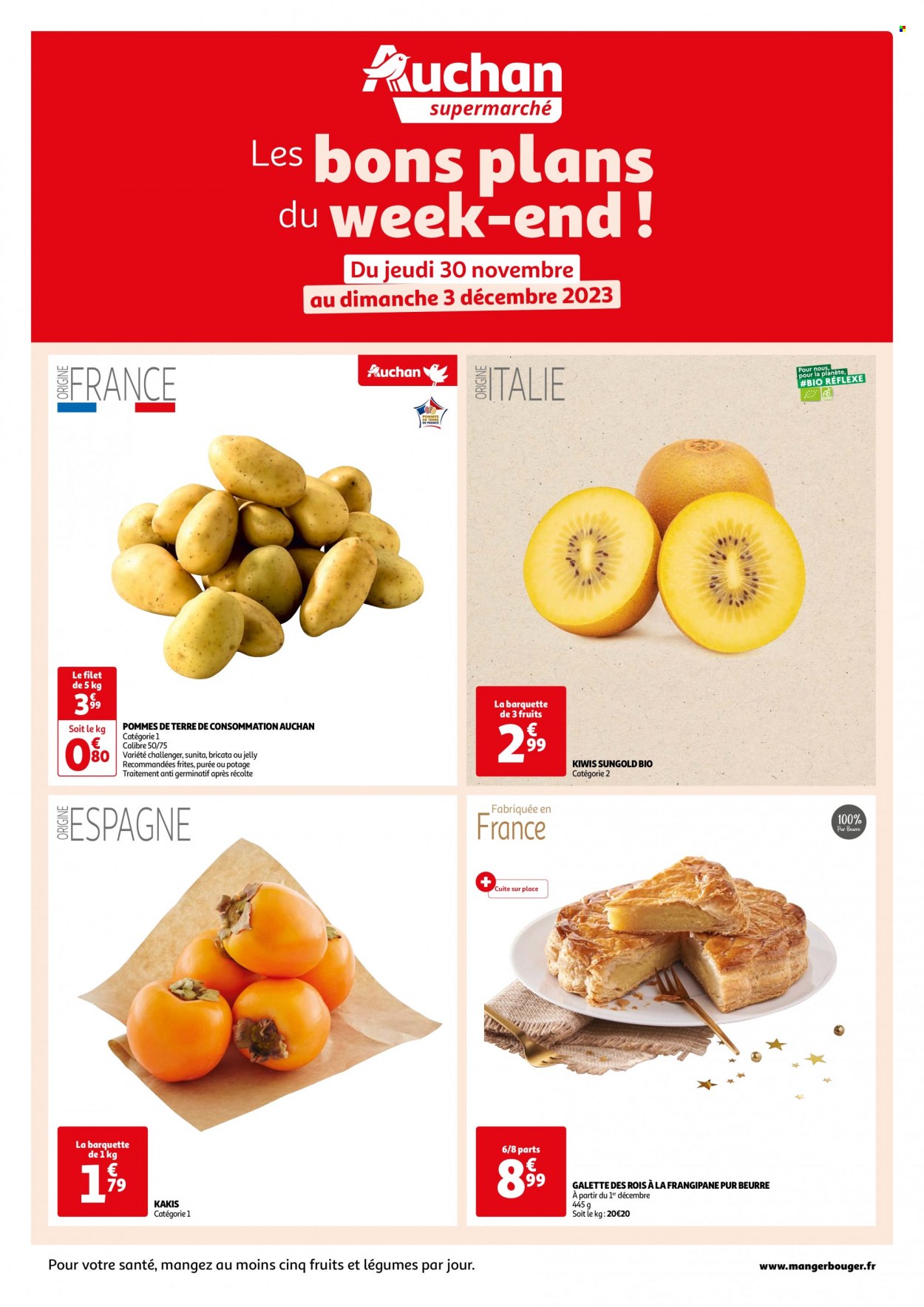 Catalogue Auchan - 30/11/2023 - 03/12/2023. Page 1
