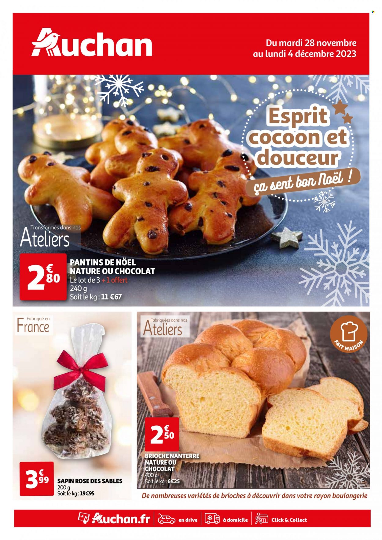 Catalogue Auchan - 28/11/2023 - 04/12/2023. Page 1