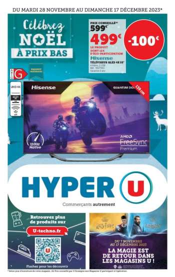 Catalogue HYPER U - 28/11/2023 - 17/12/2023.