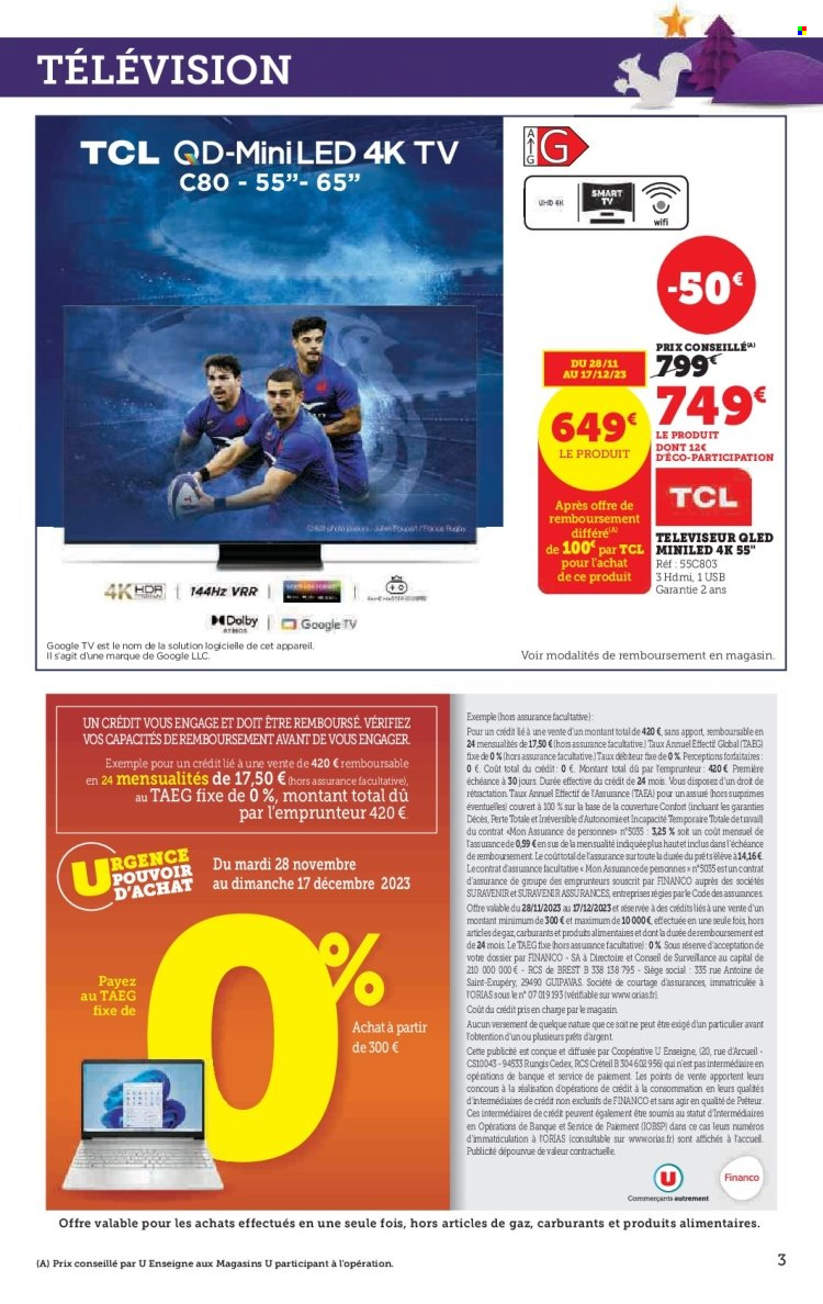 Catalogue HYPER U - 28/11/2023 - 17/12/2023. Page 3