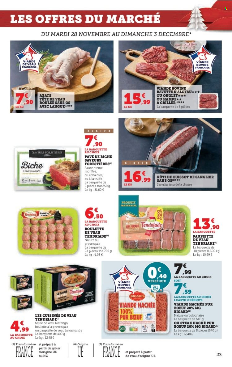Catalogue SUPER U - 28/11/2023 - 10/12/2023. Page 23