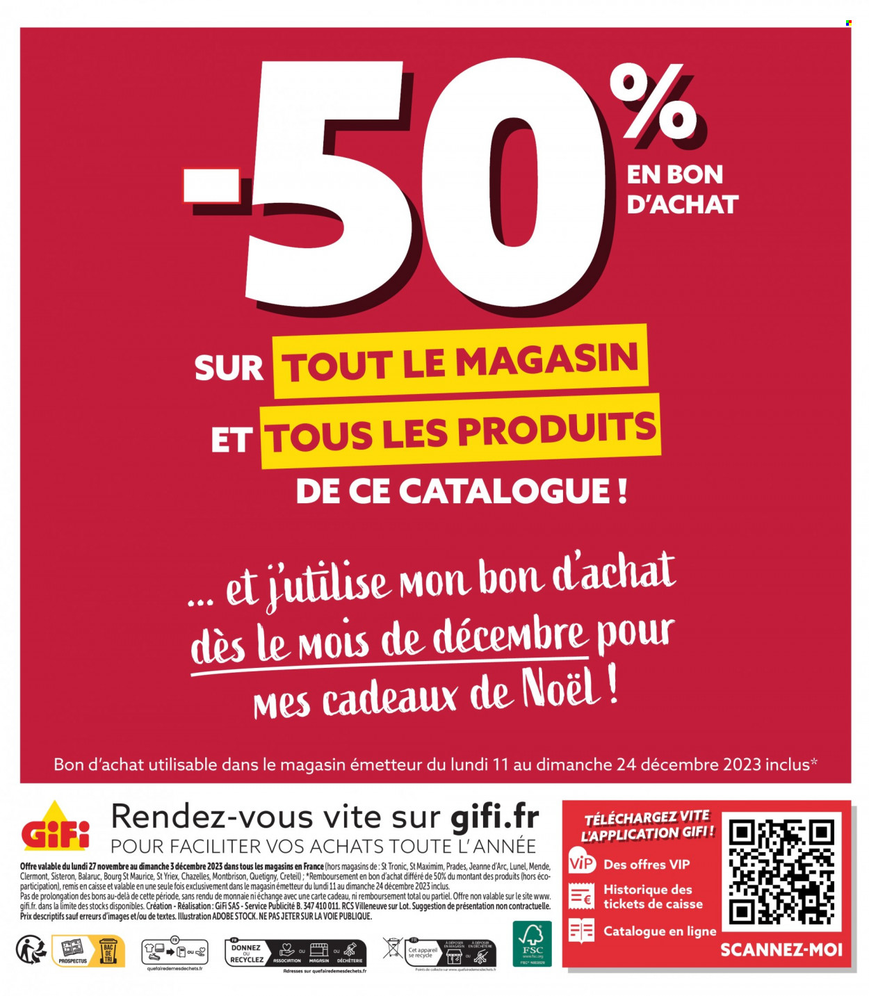 Catalogue GiFi - 29/11/2023 - 03/12/2023. Page 30