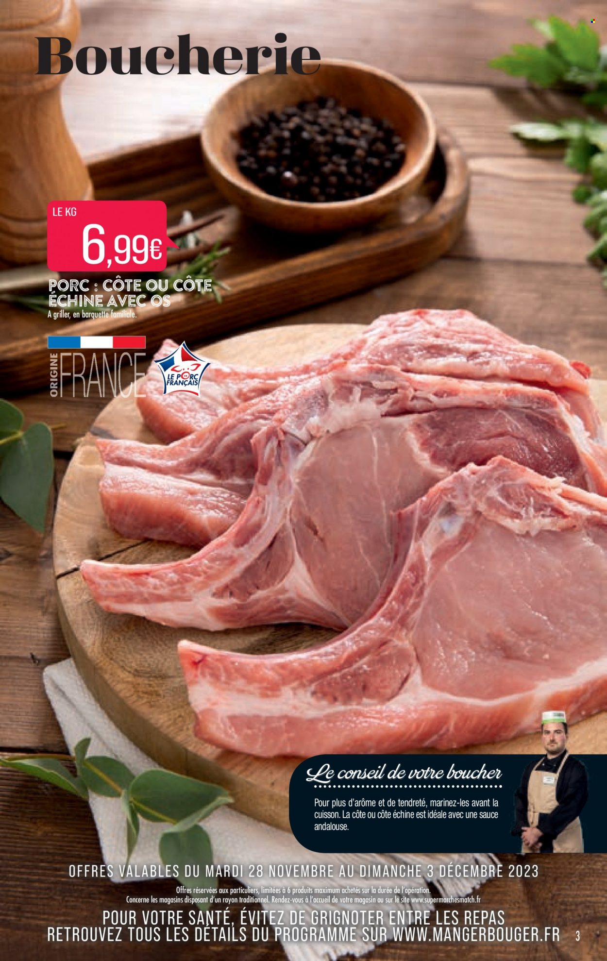 Catalogue Supermarché Match - 28/11/2023 - 10/12/2023. Page 3