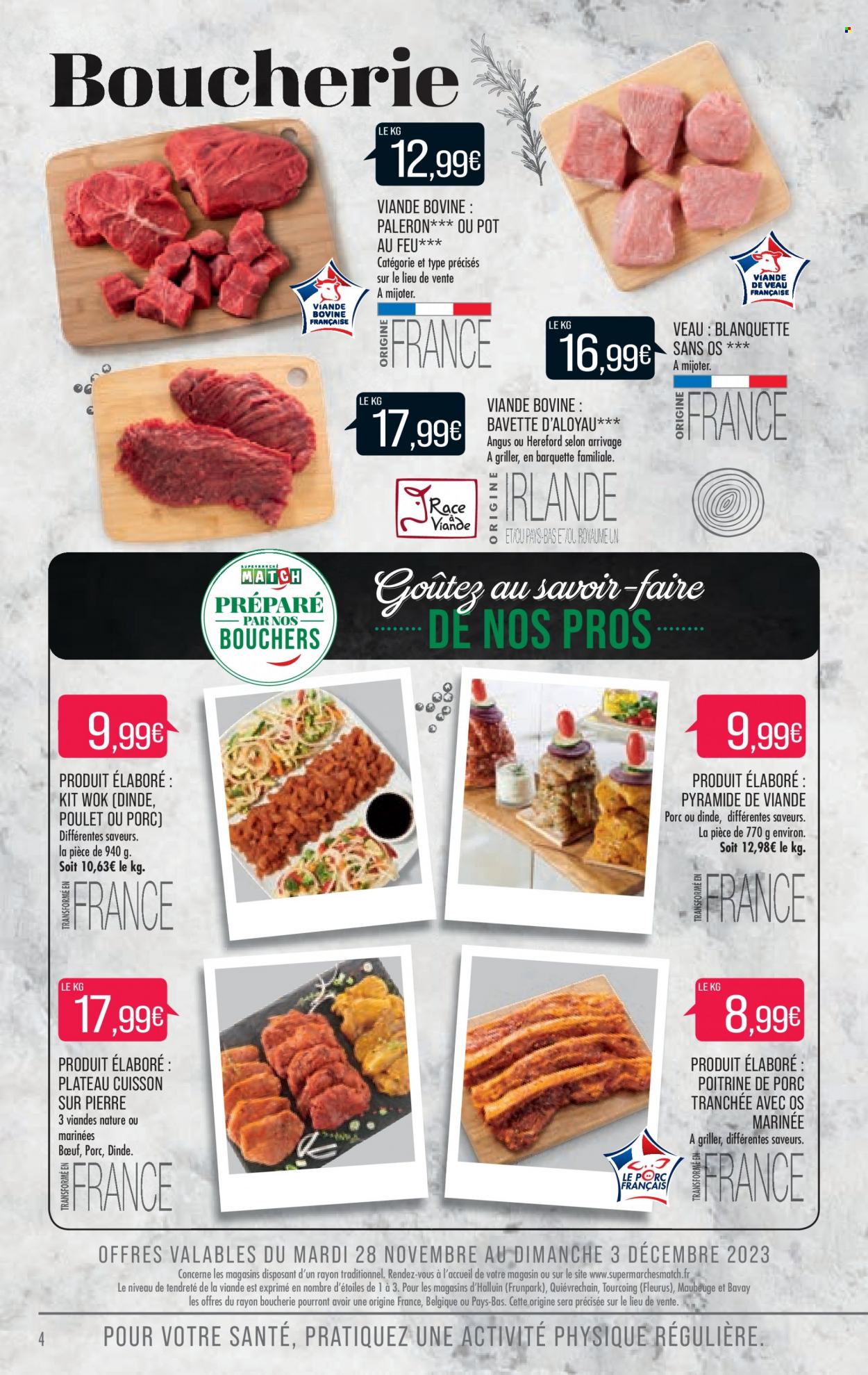 Catalogue Supermarché Match - 28/11/2023 - 10/12/2023. Page 4