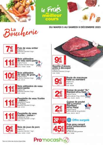 Catalogue Promocash - 05/12/2023 - 09/12/2023.