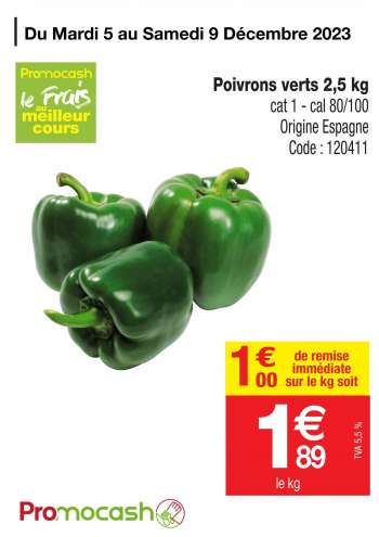 Catalogue Promocash - 05/12/2023 - 09/12/2023.
