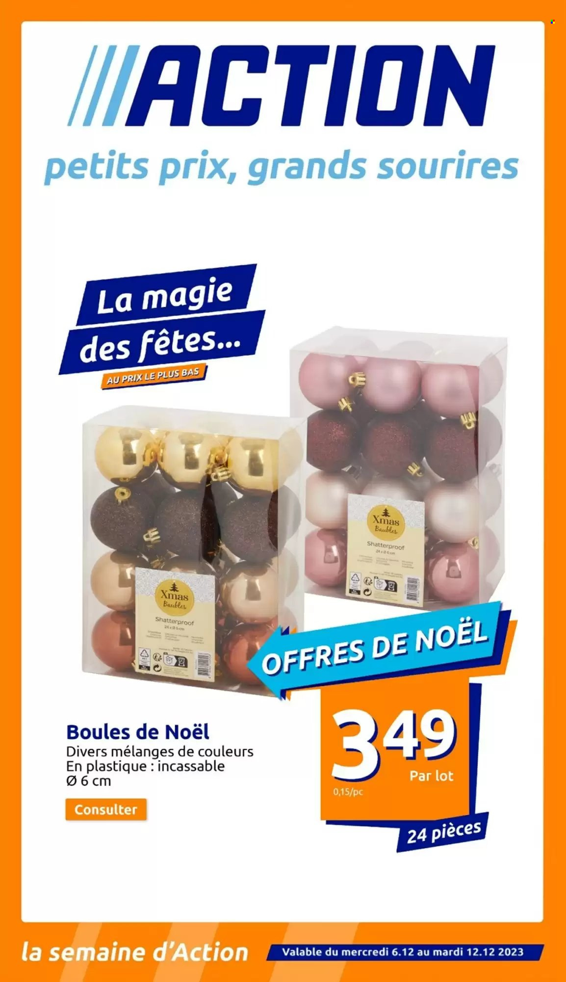 Catalogue Action - 06/12/2023 - 12/12/2023. Page 1