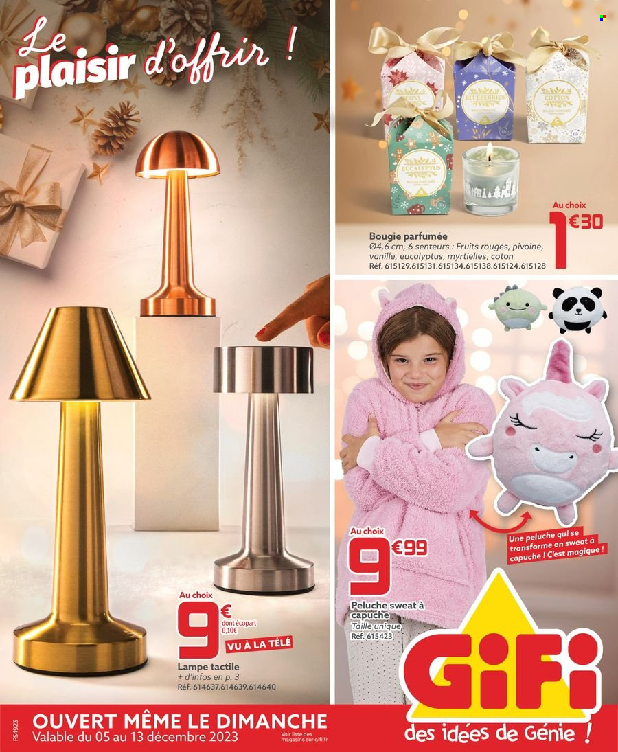 Catalogue GiFi - 05/12/2023 - 13/12/2023. Page 1