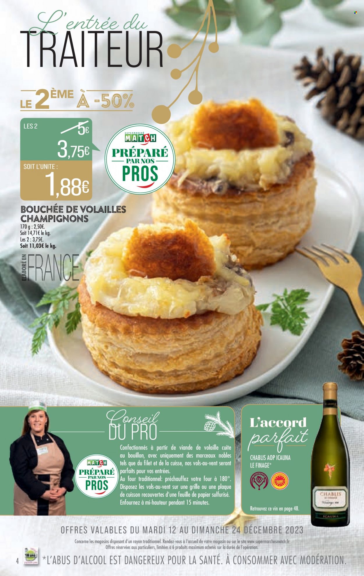 Catalogue Supermarché Match - 12/12/2023 - 26/12/2023. Page 4