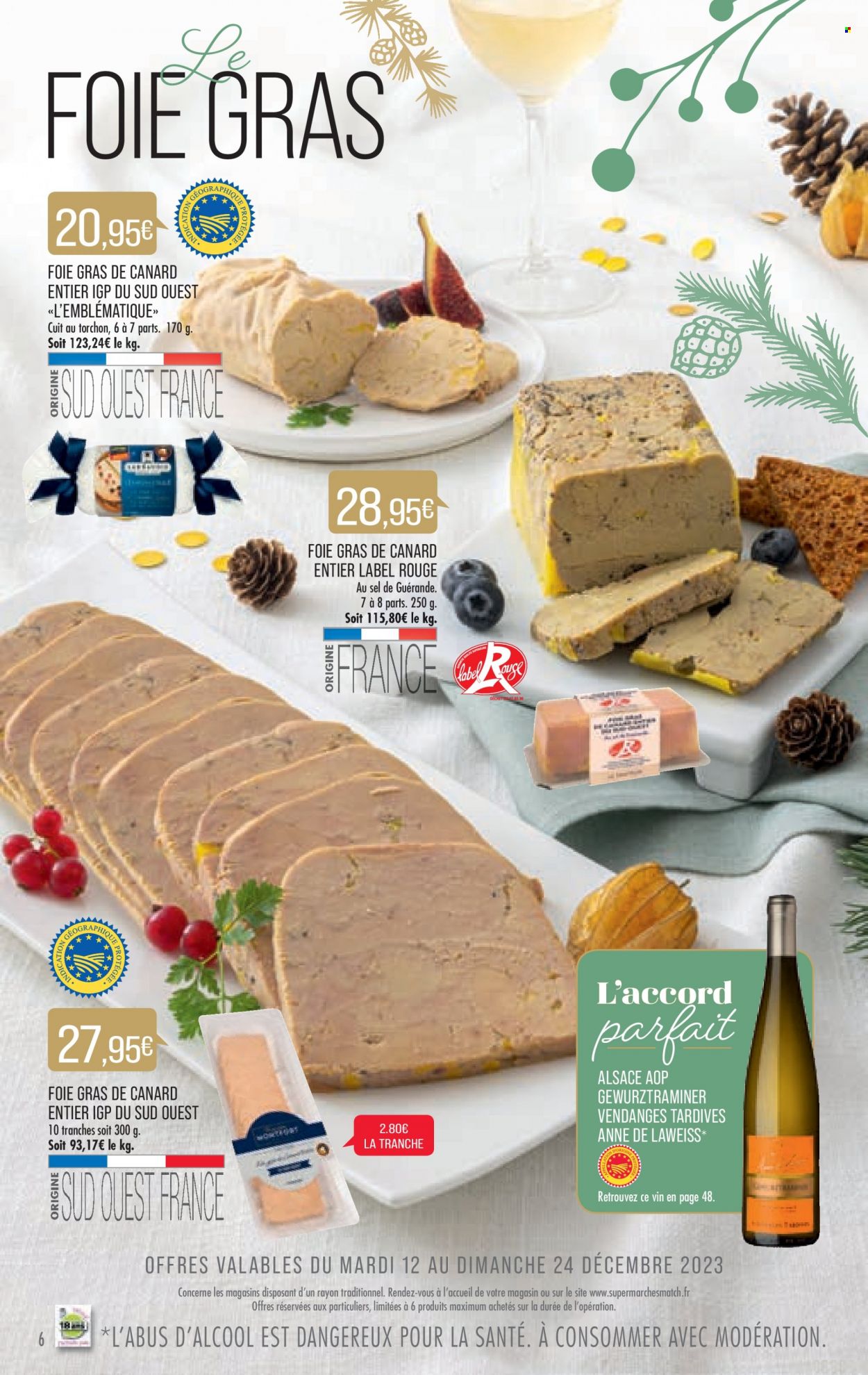 Catalogue Supermarché Match - 12/12/2023 - 26/12/2023. Page 6