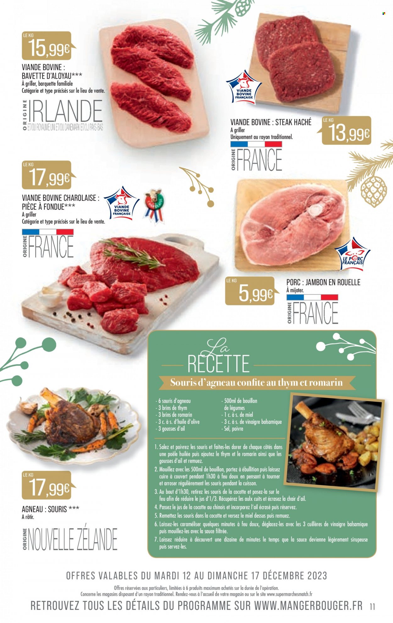 Catalogue Supermarché Match - 12/12/2023 - 26/12/2023. Page 11