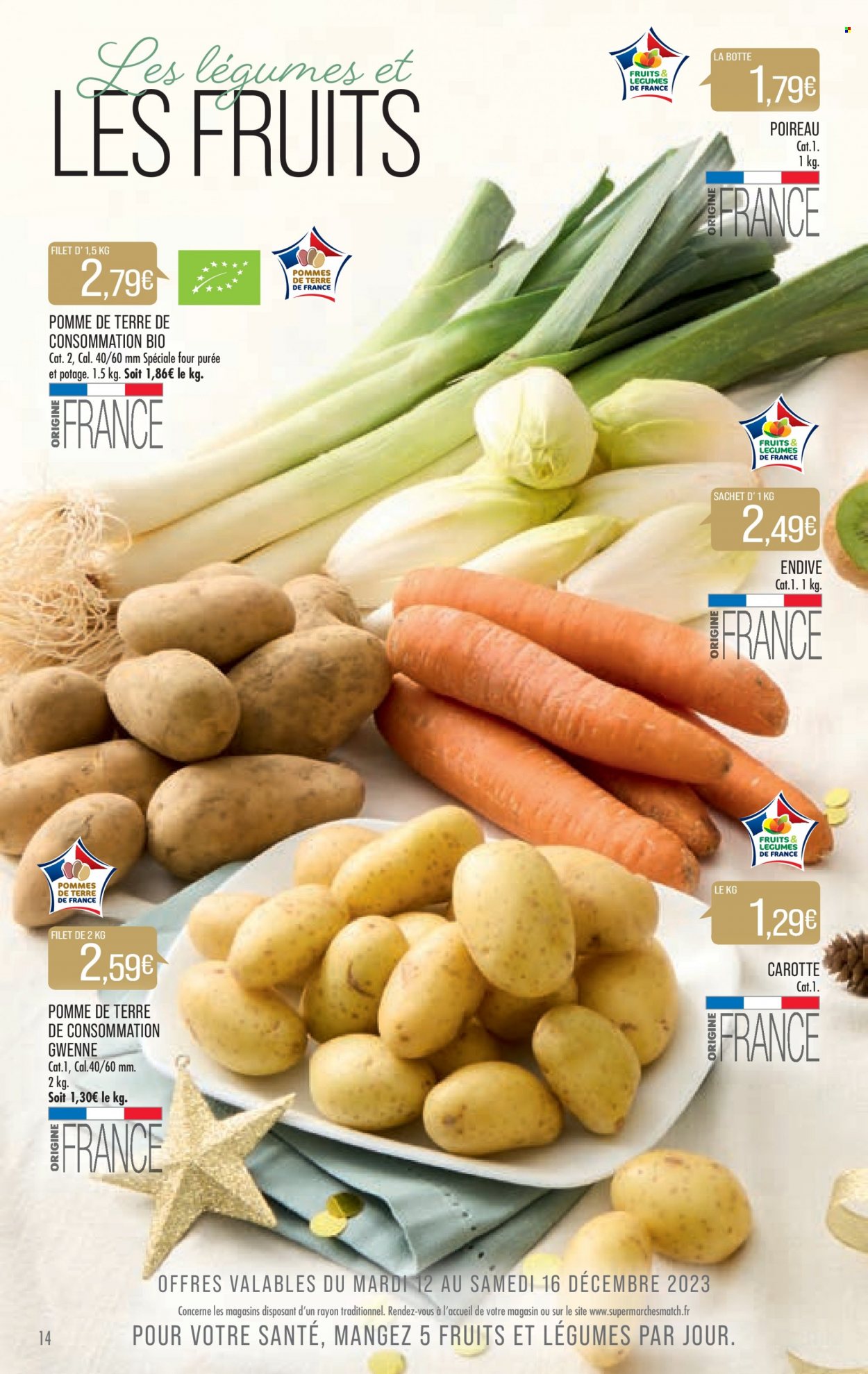 Catalogue Supermarché Match - 12/12/2023 - 26/12/2023. Page 14