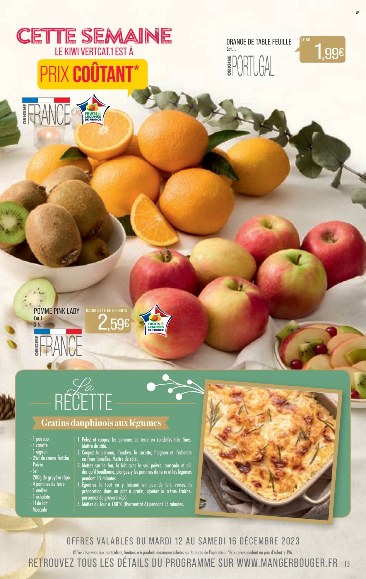 Catalogue Supermarché Match - 12/12/2023 - 26/12/2023. Page 15