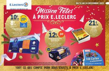 Catalogue E.Leclerc - 12/12/2023 - 24/12/2023.