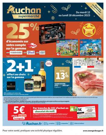 Catalogue Auchan - 12/12/2023 - 18/12/2023.