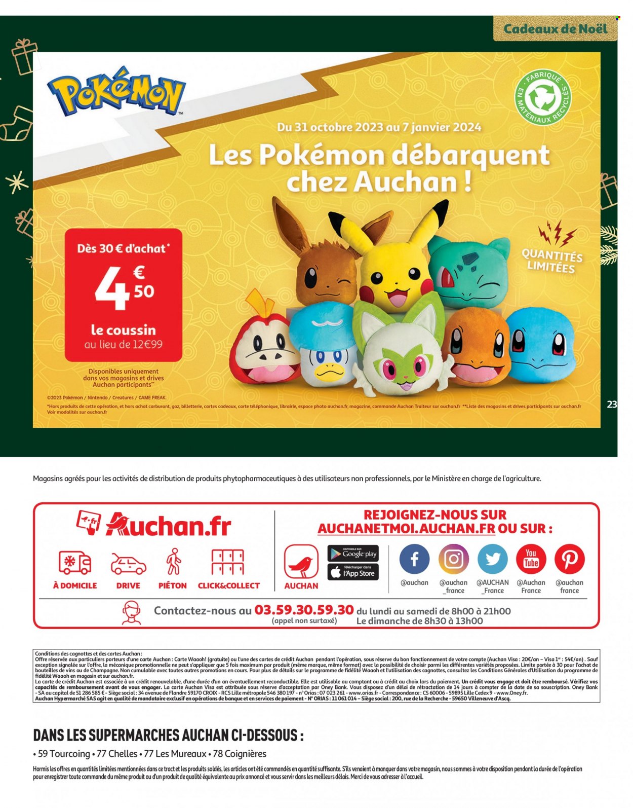 Catalogue Auchan - 12/12/2023 - 18/12/2023. Page 23