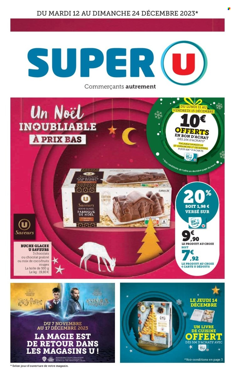 Catalogue SUPER U - 12/12/2023 - 24/12/2023. Page 1