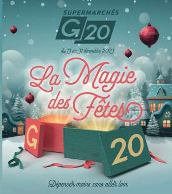 thumbnail - Catalogue G20