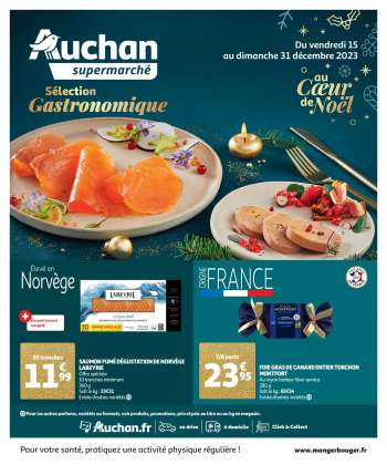 Catalogue Auchan - 15/12/2023 - 31/12/2023.