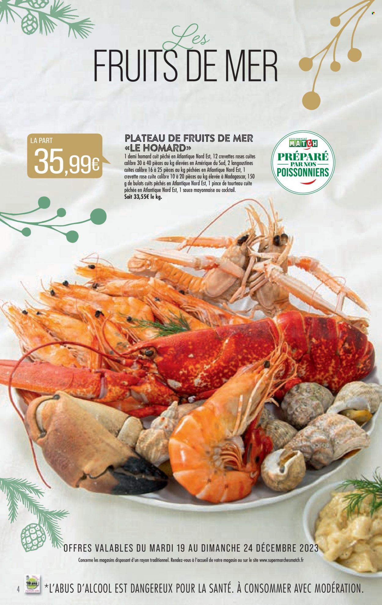 Catalogue Supermarché Match - 19/12/2023 - 31/12/2023. Page 4