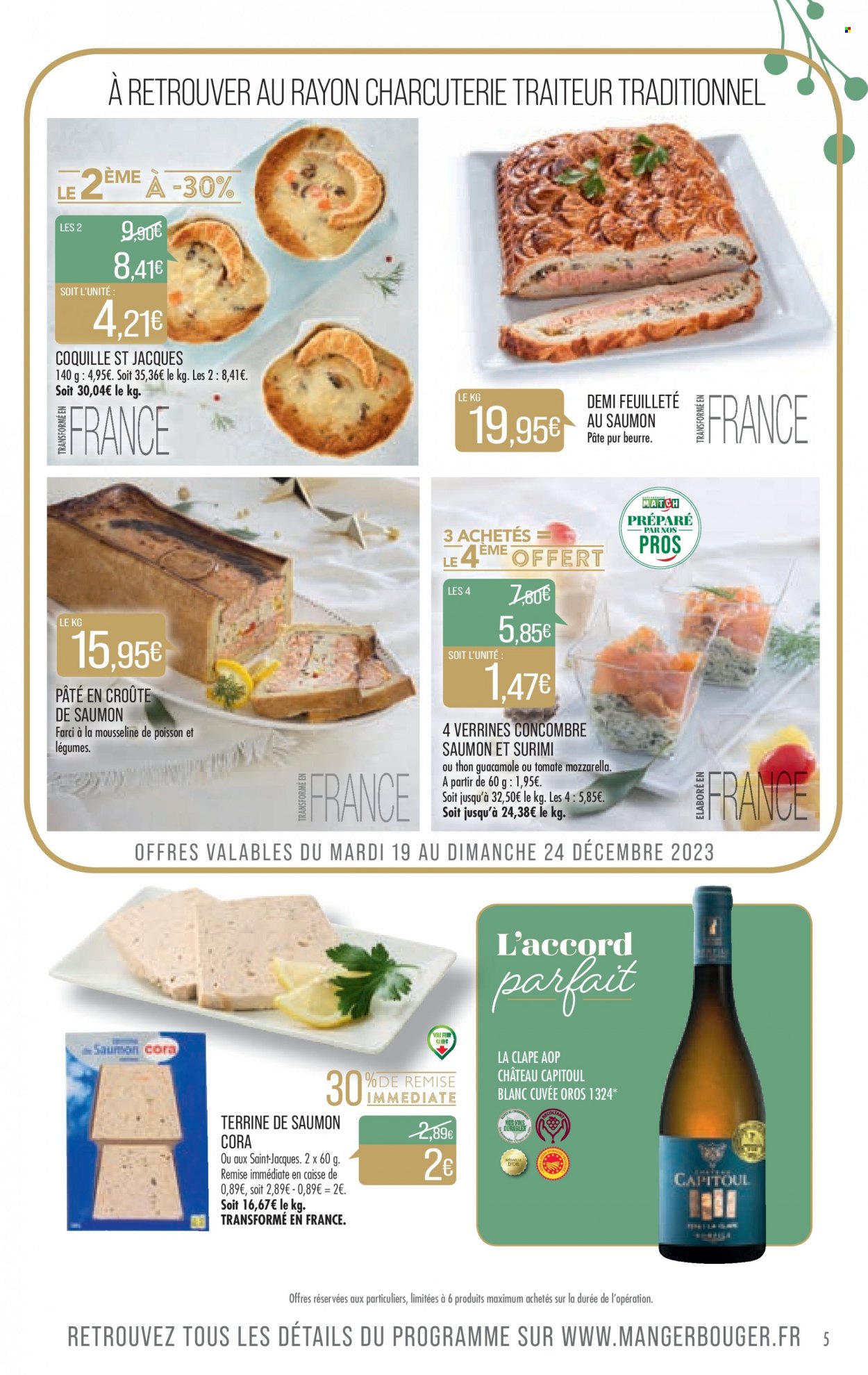 Catalogue Supermarché Match - 19/12/2023 - 31/12/2023. Page 5