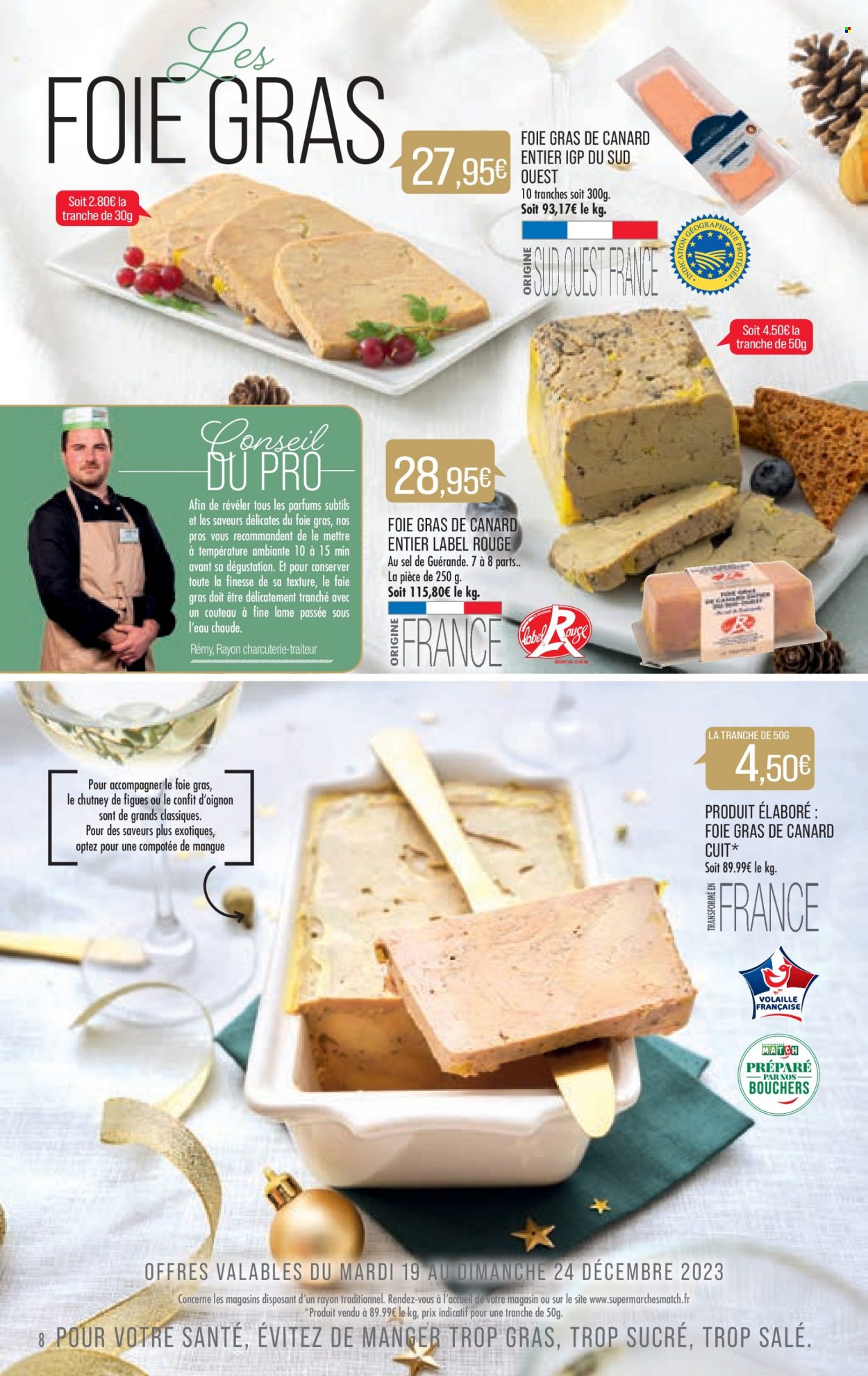 Catalogue Supermarché Match - 19/12/2023 - 31/12/2023. Page 8
