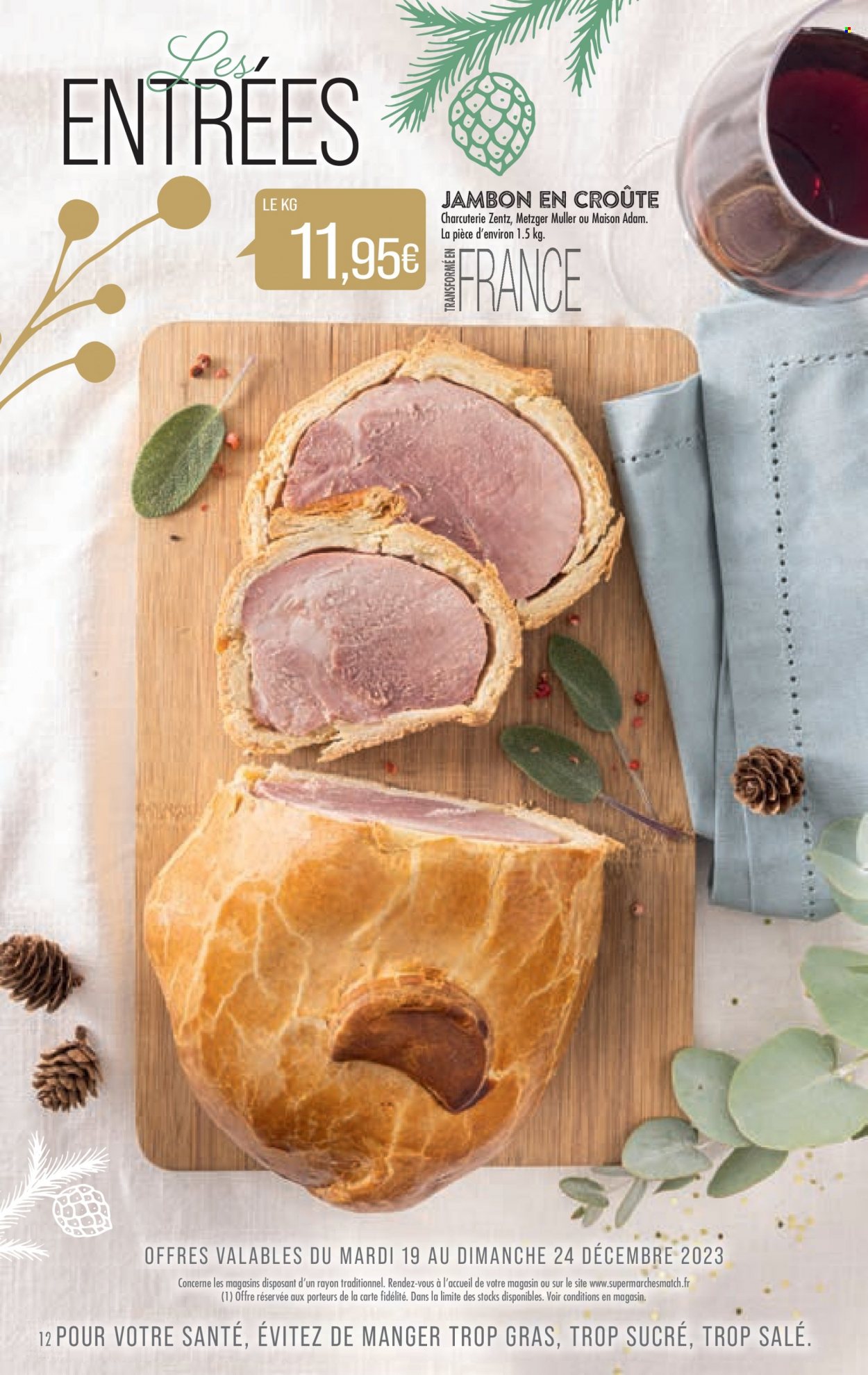 Catalogue Supermarché Match - 19/12/2023 - 31/12/2023. Page 12