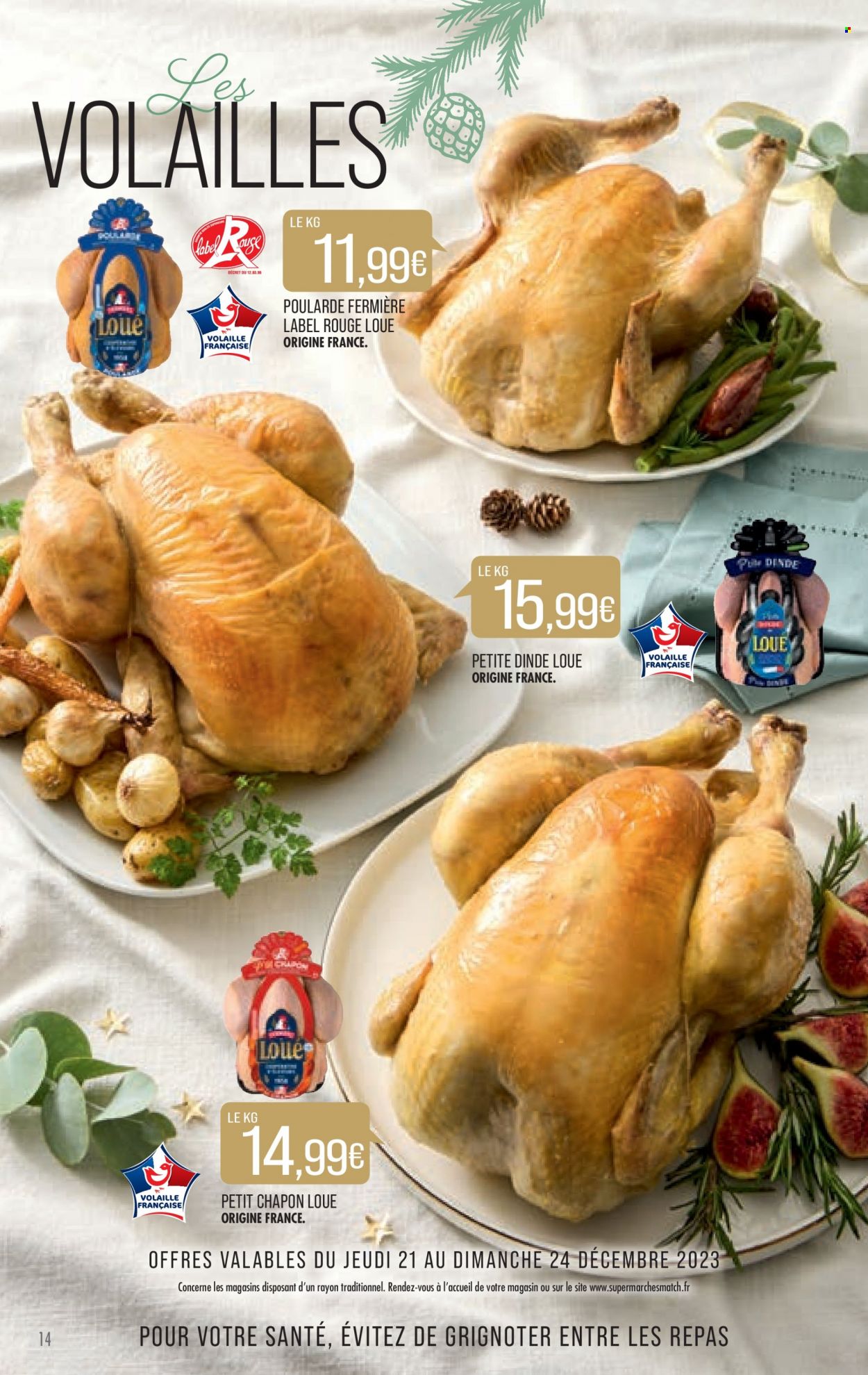 Catalogue Supermarché Match - 19/12/2023 - 31/12/2023. Page 14