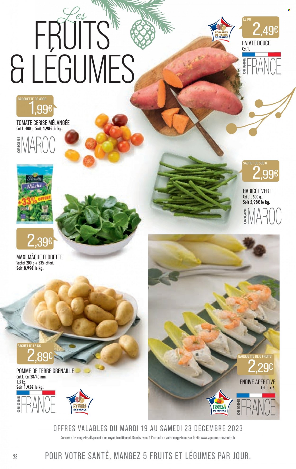 Catalogue Supermarché Match - 19/12/2023 - 31/12/2023. Page 28