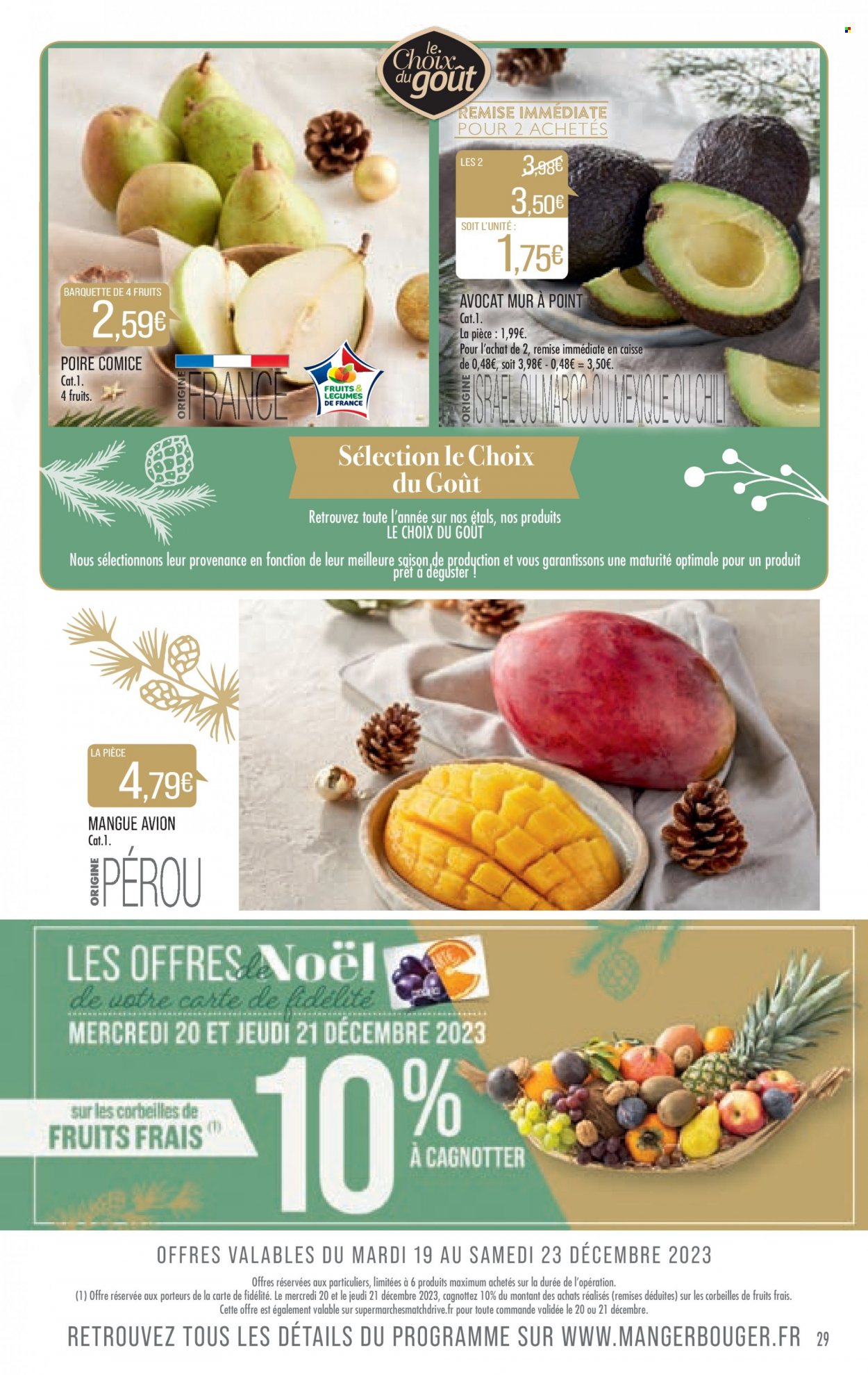 Catalogue Supermarché Match - 19/12/2023 - 31/12/2023. Page 29