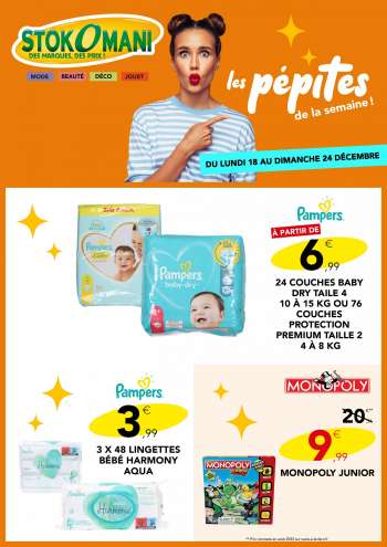 Catalogue Stokomani - 18/12/2023 - 24/12/2023.