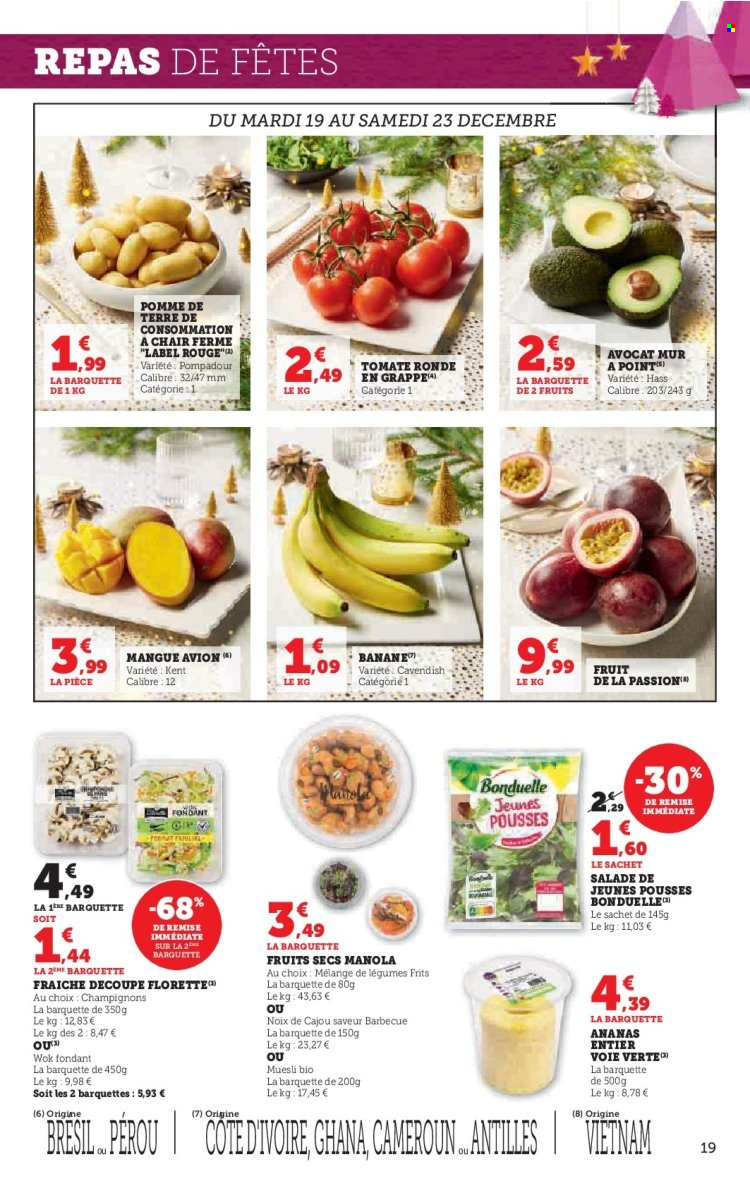 Catalogue SUPER U - 19/12/2023 - 24/12/2023. Page 19