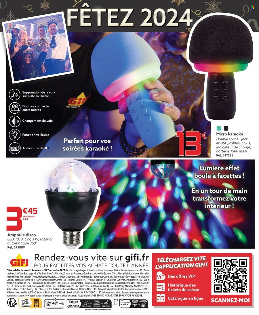 Catalogue GiFi - 19/12/2023 - 27/12/2023. Page 20