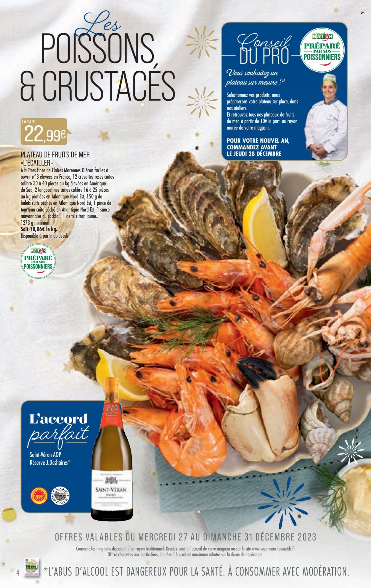 Catalogue Supermarché Match - 27/12/2023 - 07/01/2024. Page 4