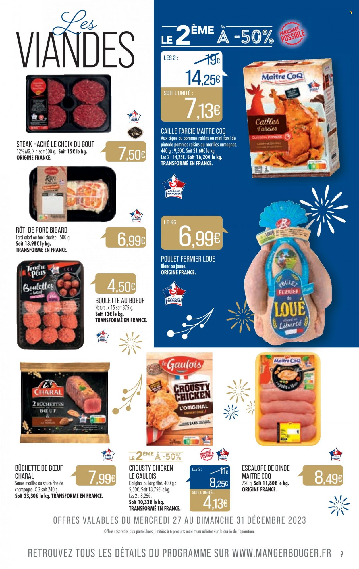 Catalogue Supermarché Match - 27/12/2023 - 07/01/2024. Page 9