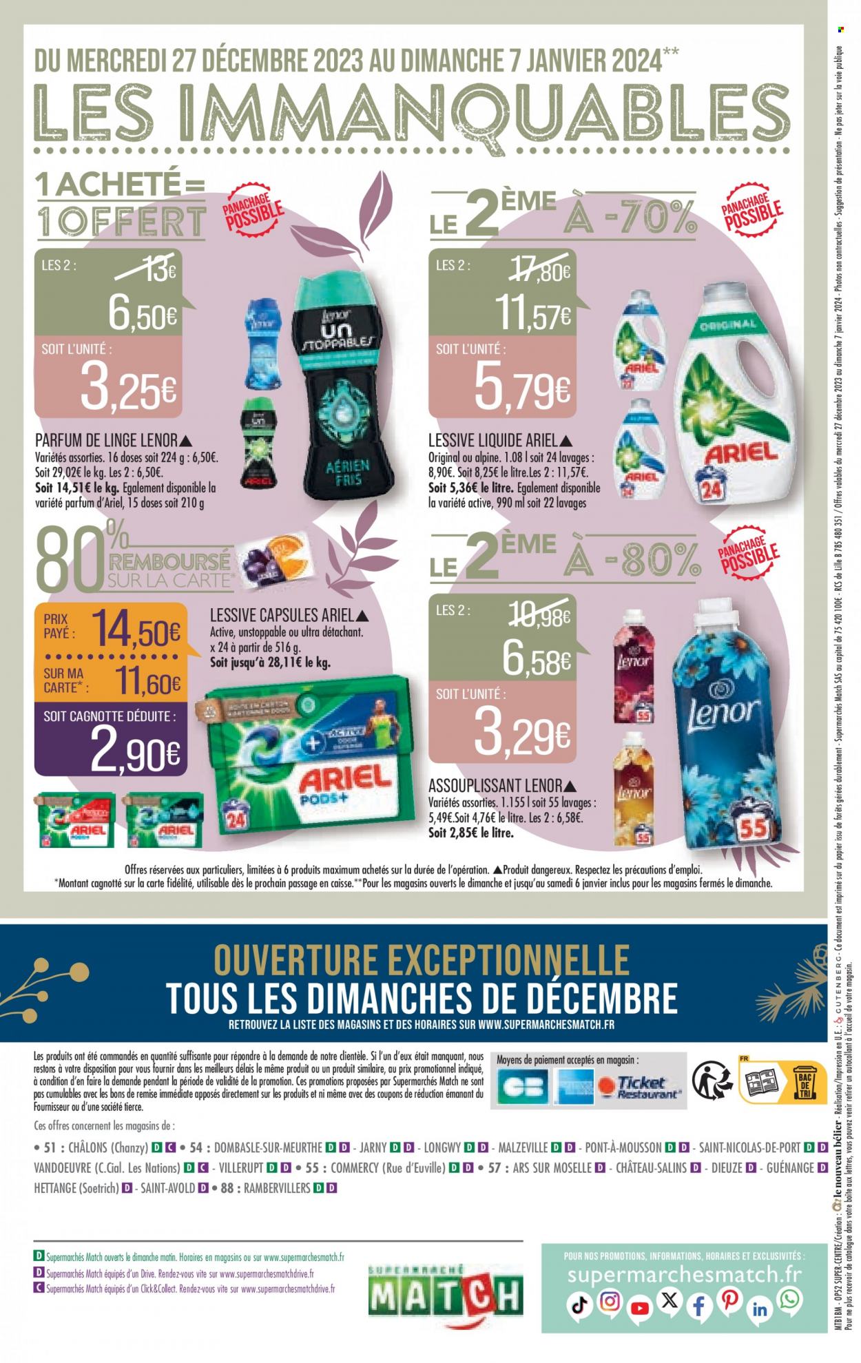 Catalogue Supermarché Match - 27/12/2023 - 07/01/2024. Page 44