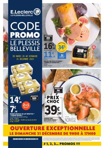 Catalogue E.Leclerc - 26/12/2023 - 31/12/2023.