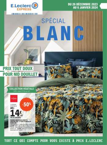 Catalogue E.Leclerc - 26/12/2023 - 06/01/2024.